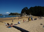 Strandgaudi in Kaiteriteri